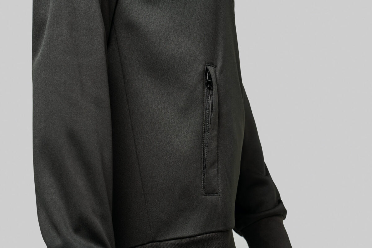 PA384 - Veste de survêtement zippée avec liseré unisexe – Image 14