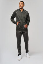 PA384 - Veste de survêtement zippée avec liseré unisexe – Image 4