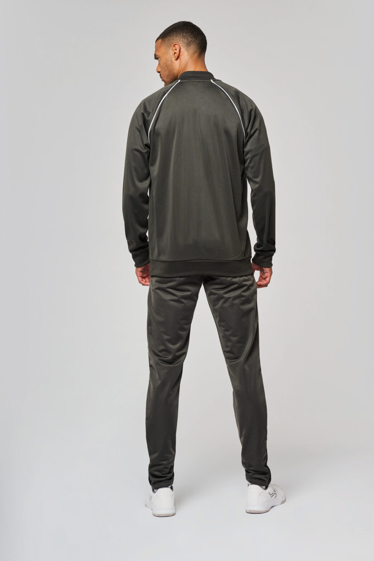 PA384 - Veste de survêtement zippée avec liseré unisexe – Image 25