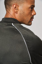 PA384 - Veste de survêtement zippée avec liseré unisexe – Image 6