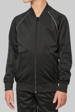 PA385 - Veste de survêtement zippée avec liseré enfant – Image 10