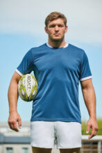 Maillot de rugby manches courtes unisexe - PA4027 – Image 11