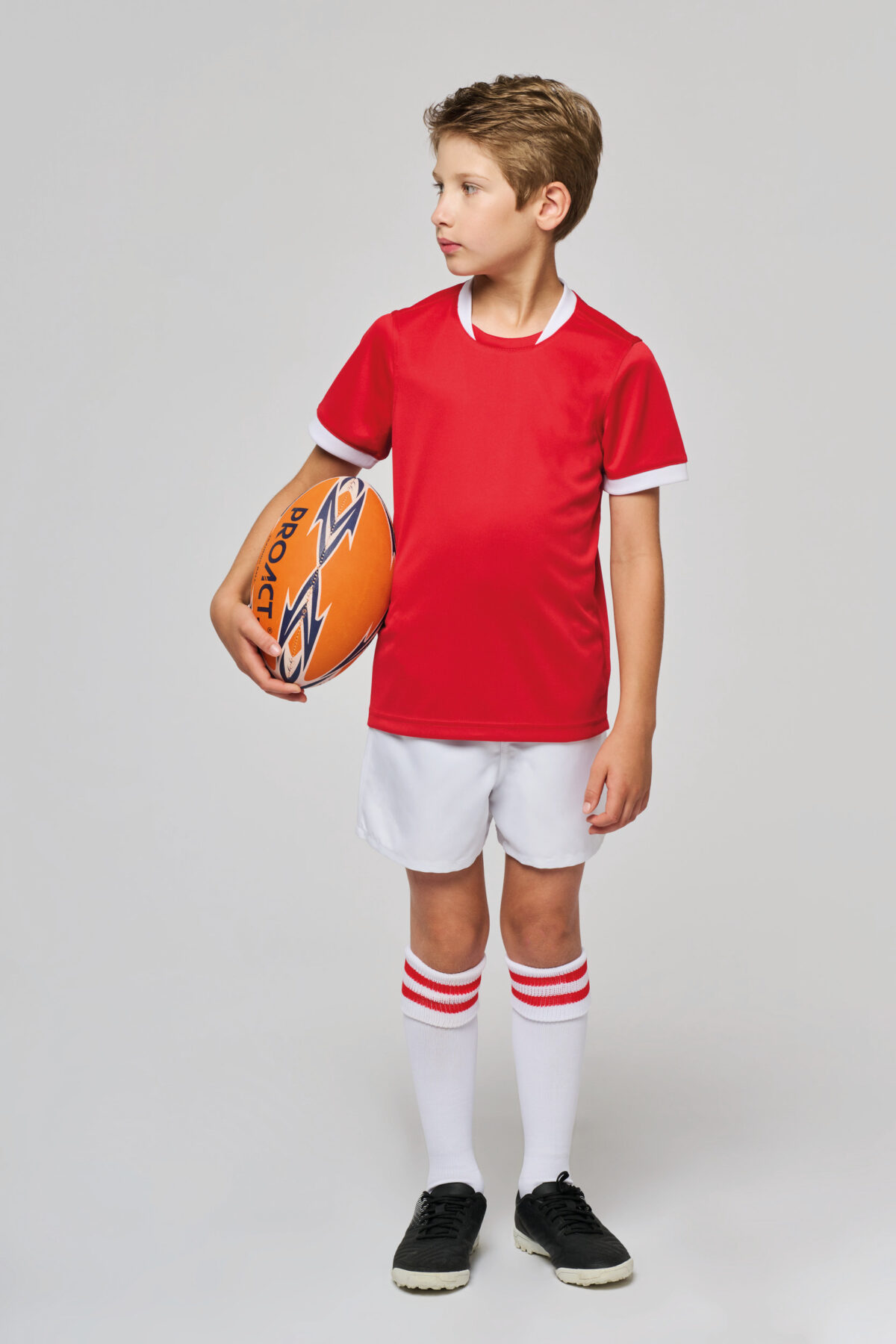 Maillot de rugby manches courtes enfant - PA4028 – Image 4