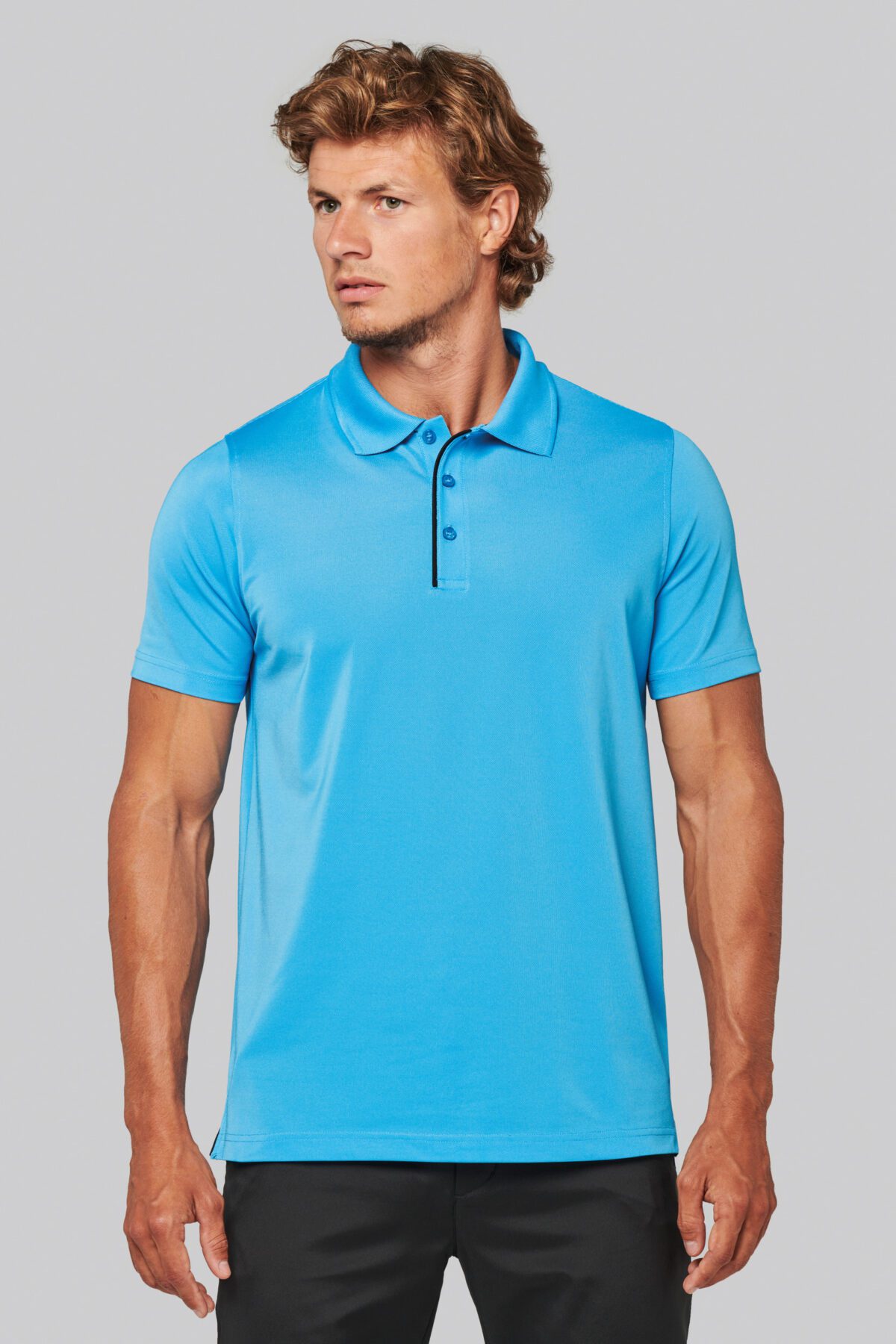 Polo maille piquée sport MC - PA485 – Image 1