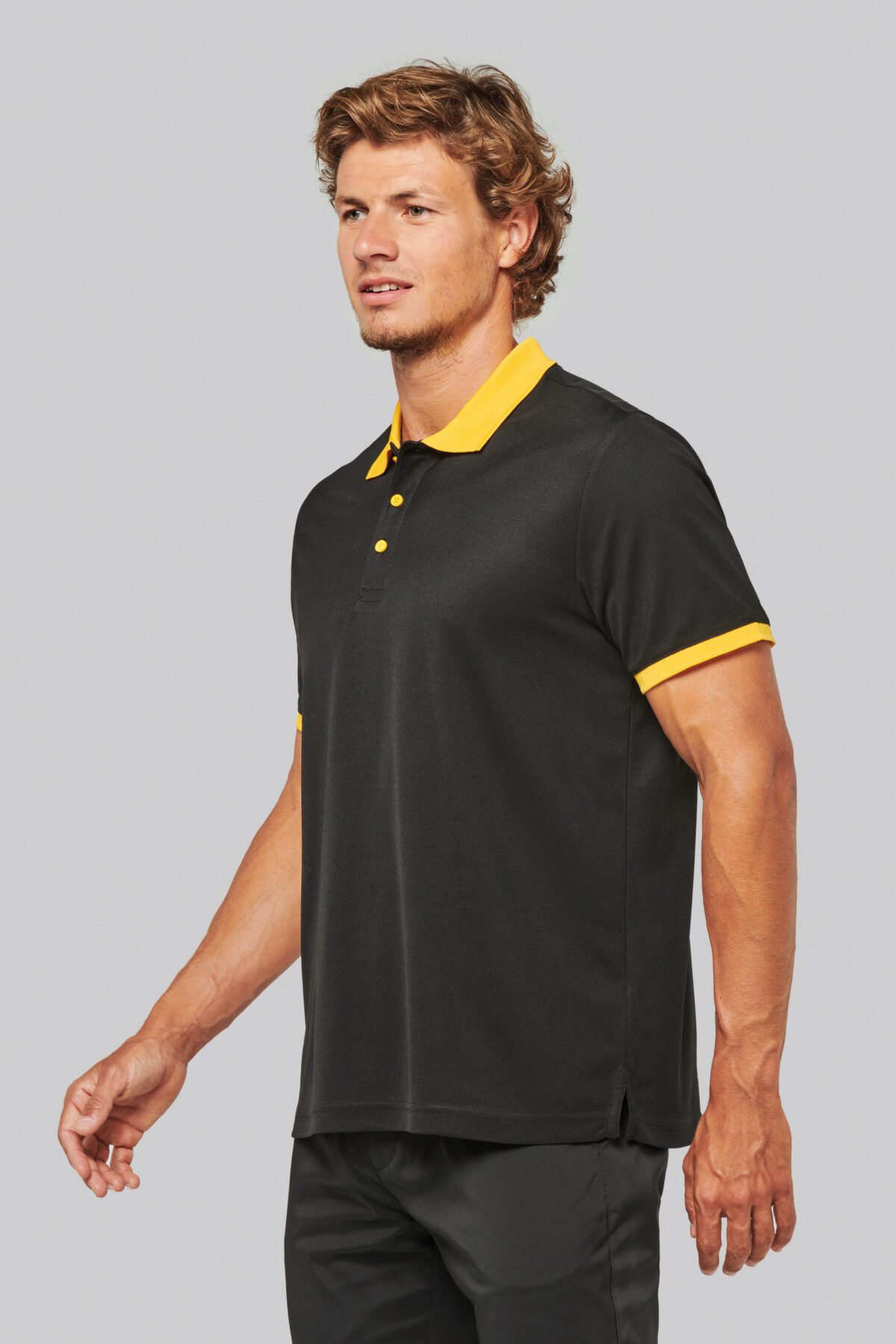Polo piqué performance homme - PA489 – Image 3