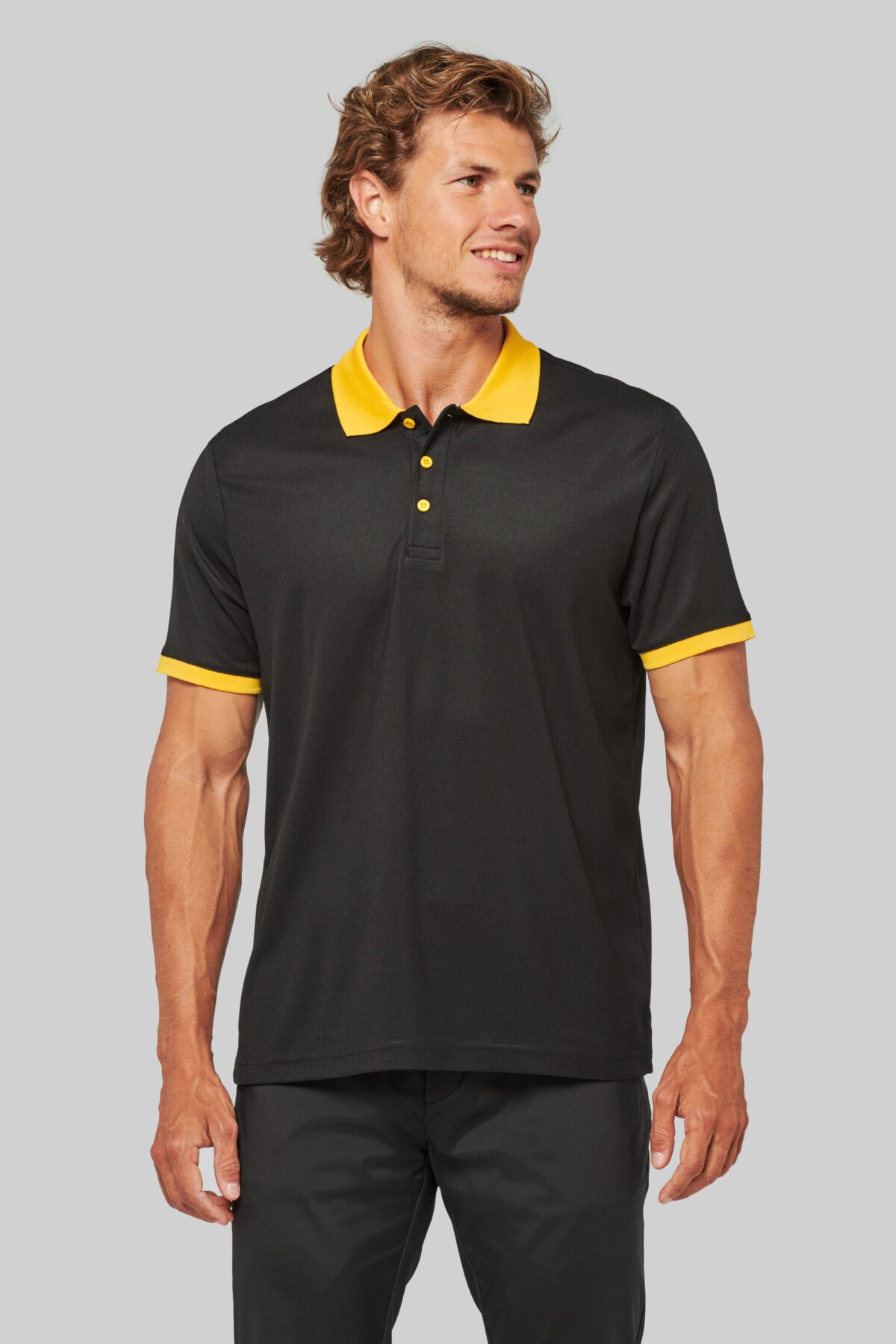 Polo piqué performance homme - PA489 – Image 1