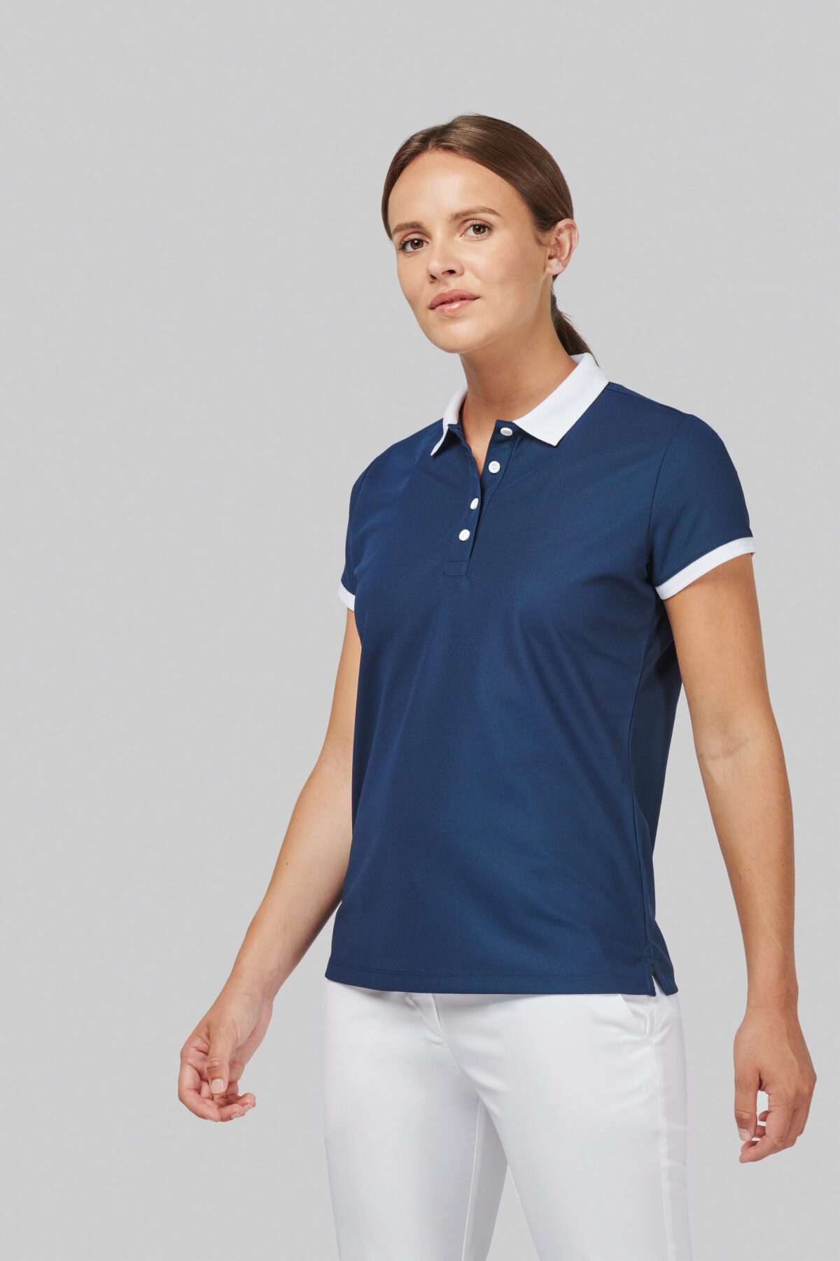Polo piqué performance femme - PA490 – Image 3
