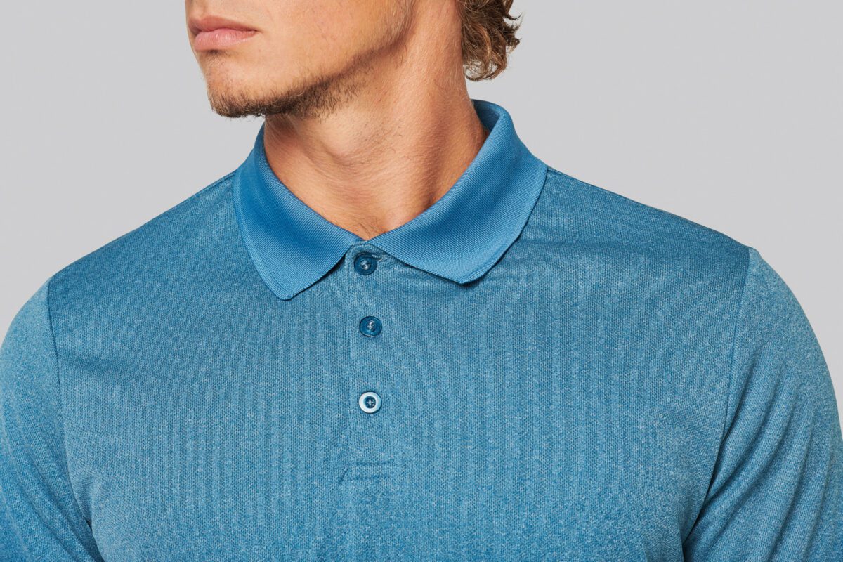 Polo chiné manches courtes - PA496 – Image 8