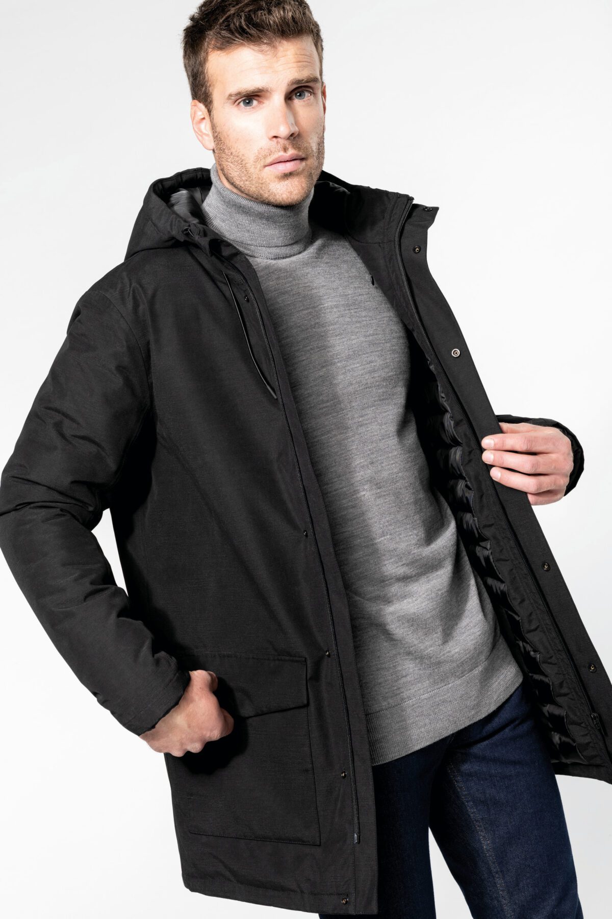Parka homme imperméable - PK604 – Image 2