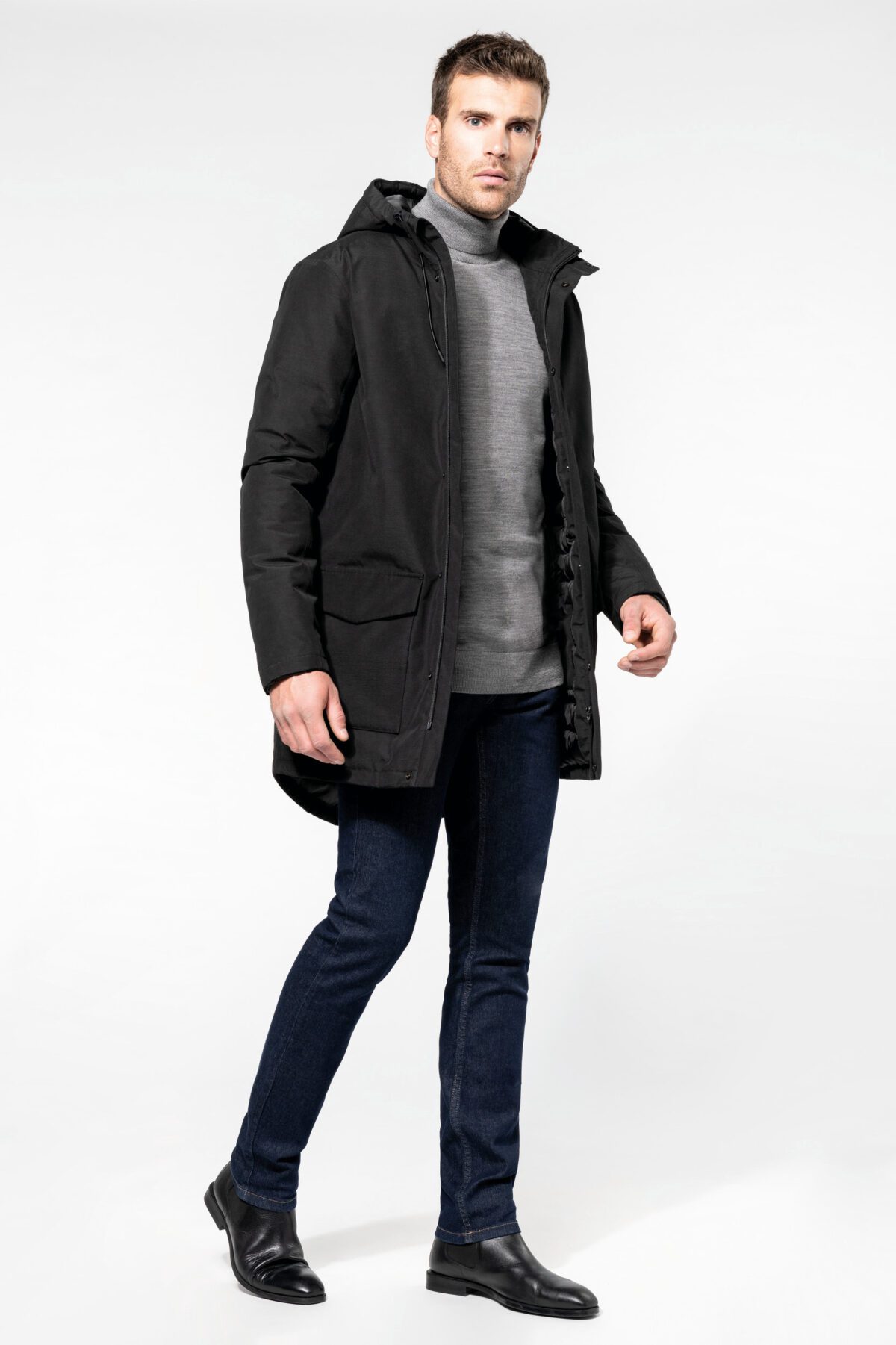 Parka homme imperméable - PK604 – Image 4