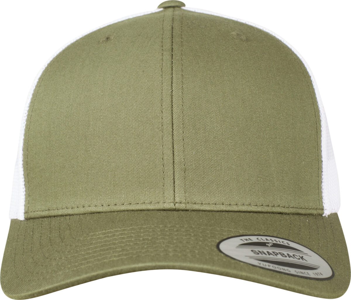 Casquette retro trucker bicolore - FL6606T – Image 9