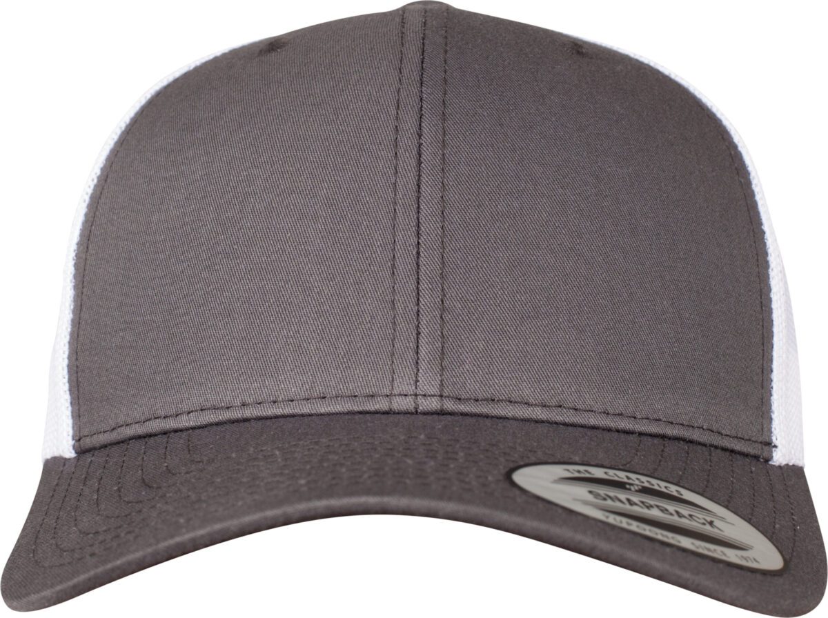 Casquette retro trucker bicolore - FL6606T – Image 30