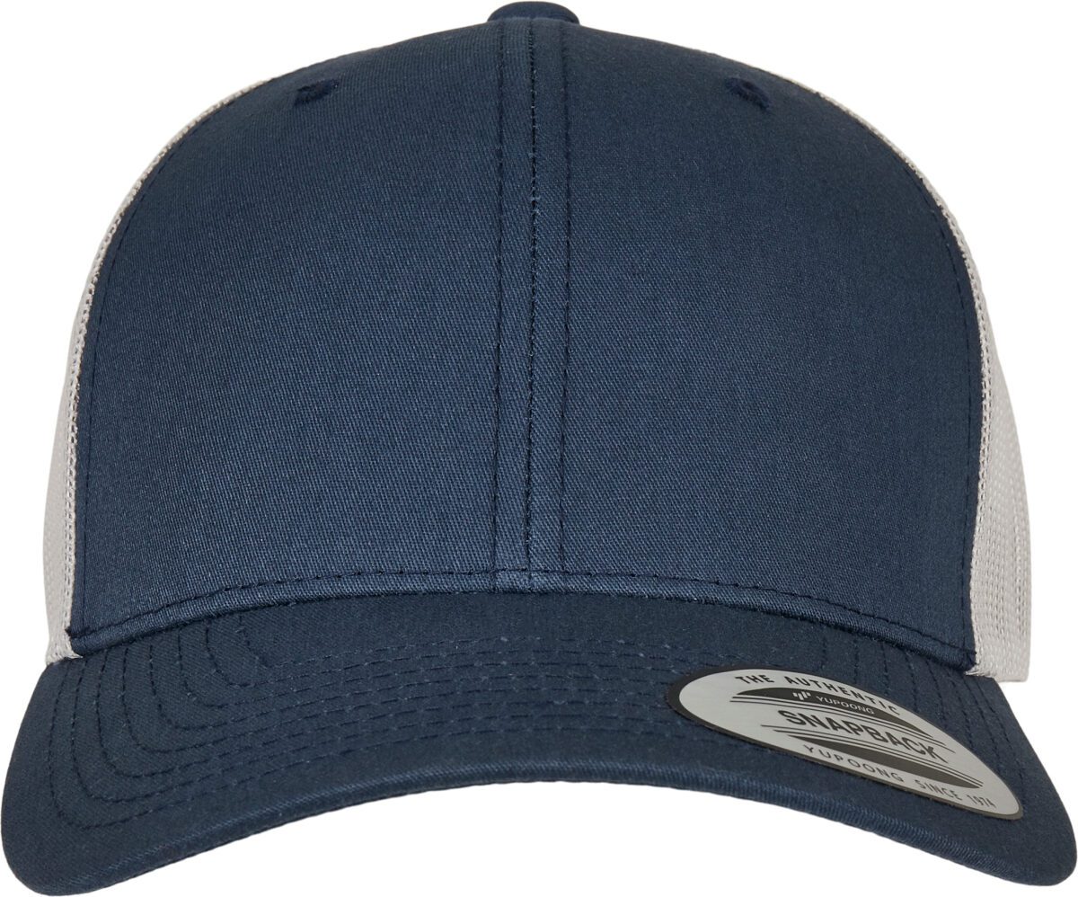 Casquette retro trucker bicolore - FL6606T – Image 47