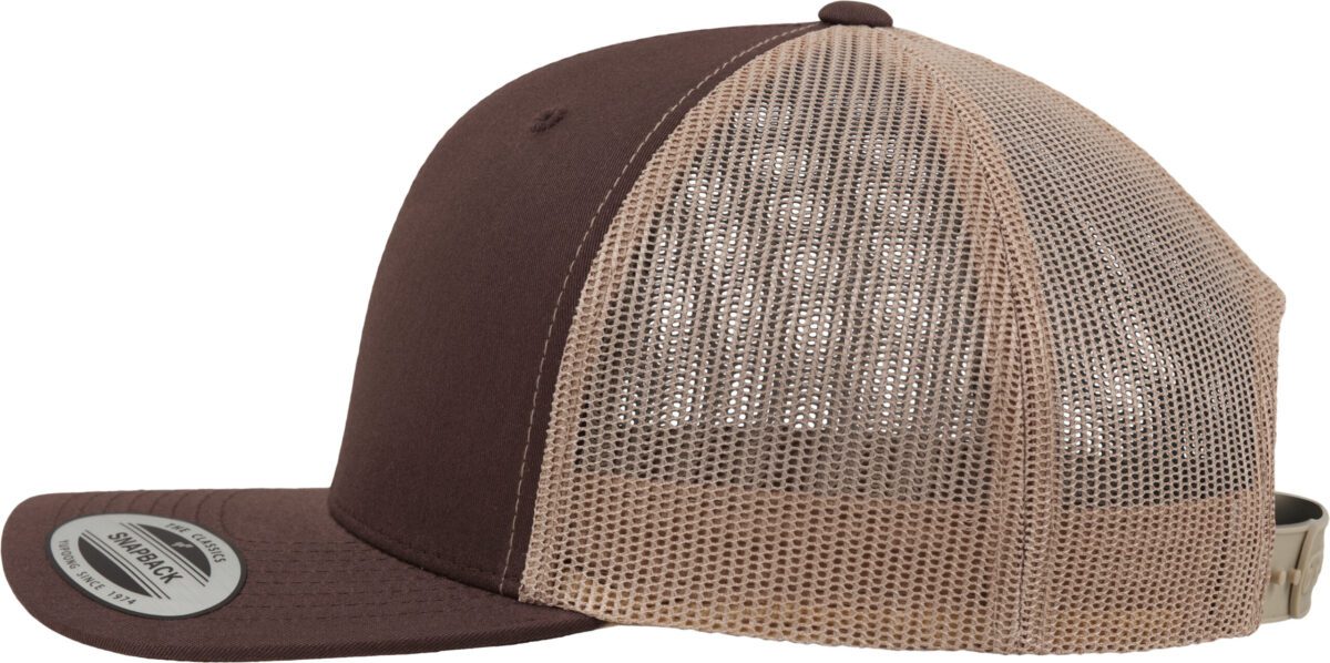 Casquette retro trucker bicolore - FL6606T – Image 7