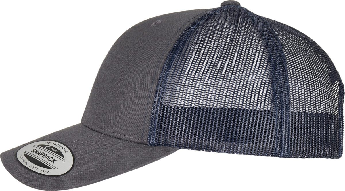 Casquette retro trucker bicolore - FL6606T – Image 19