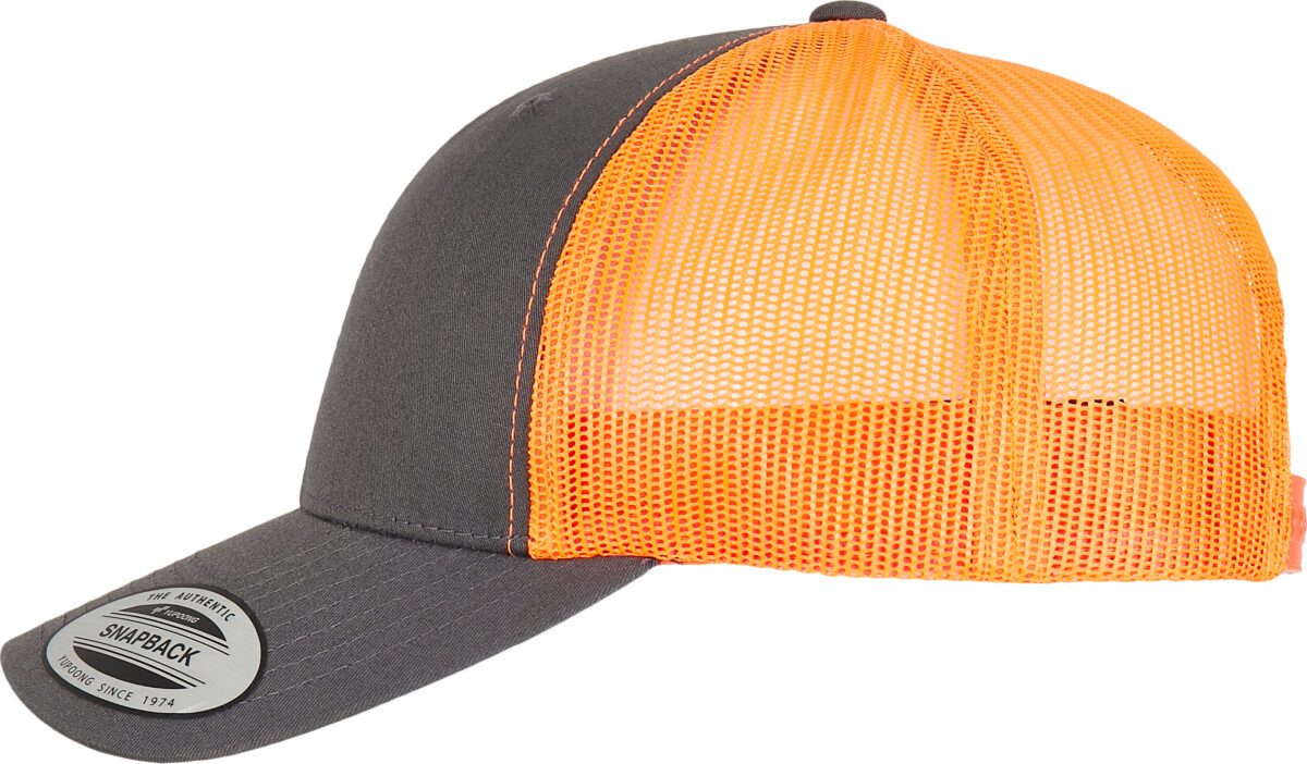 Casquette retro trucker bicolore - FL6606T – Image 25