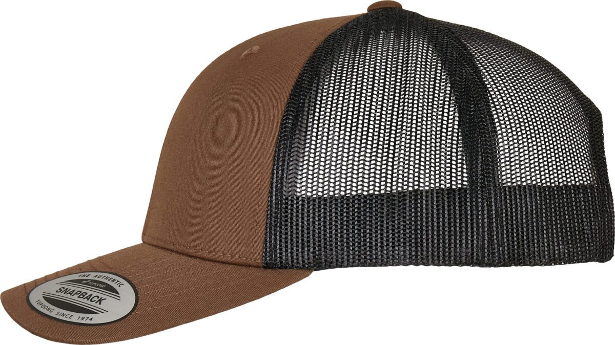Casquette retro trucker bicolore - FL6606T – Image 28