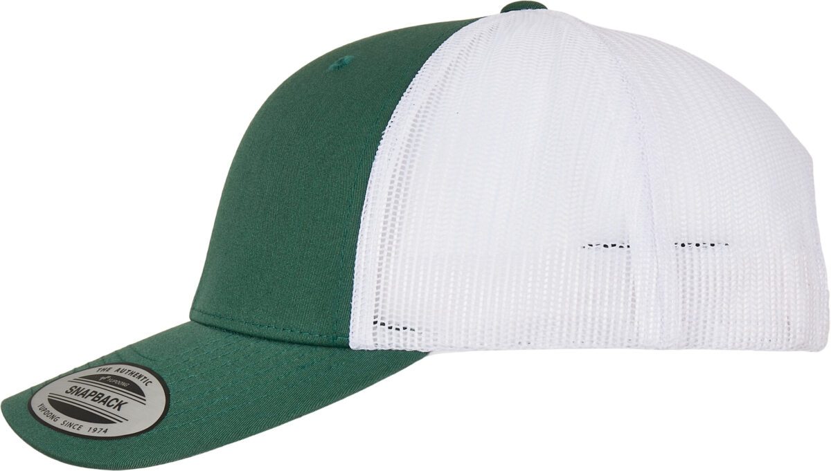 Casquette retro trucker bicolore - FL6606T – Image 34
