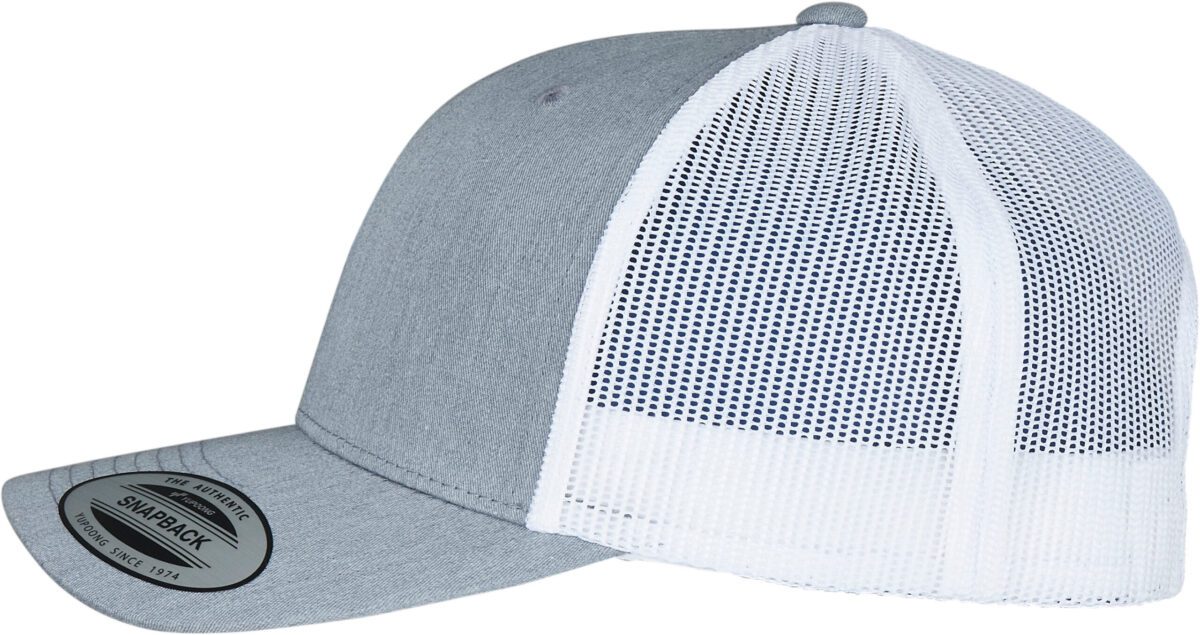 Casquette retro trucker bicolore - FL6606T – Image 40