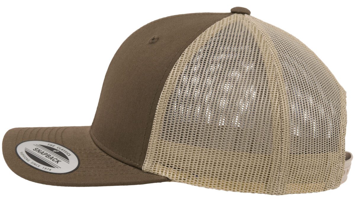 Casquette retro trucker bicolore - FL6606T – Image 45