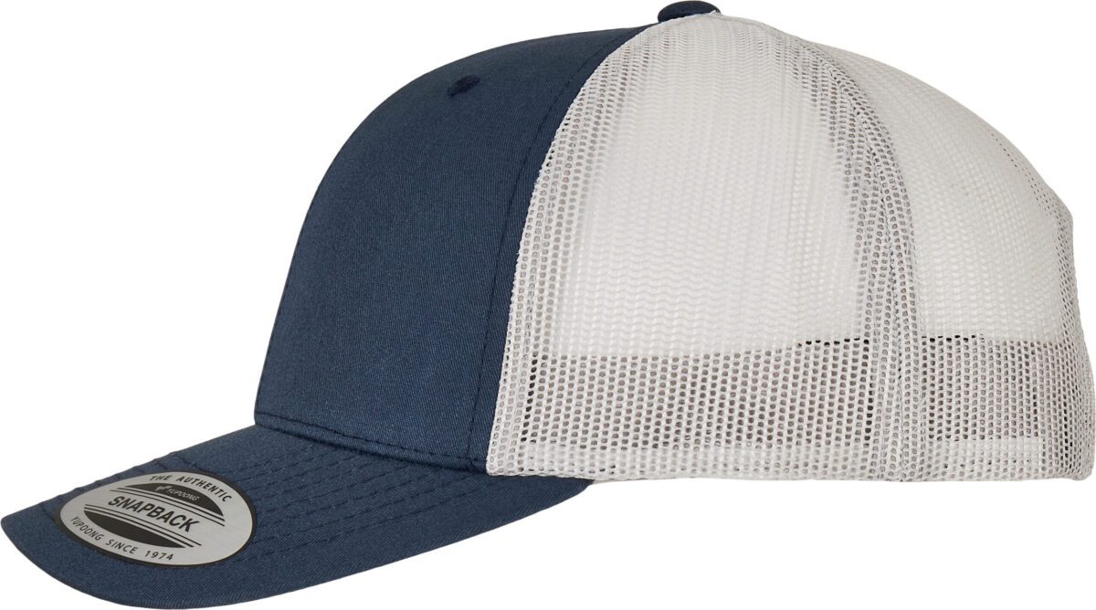 Casquette retro trucker bicolore - FL6606T – Image 48