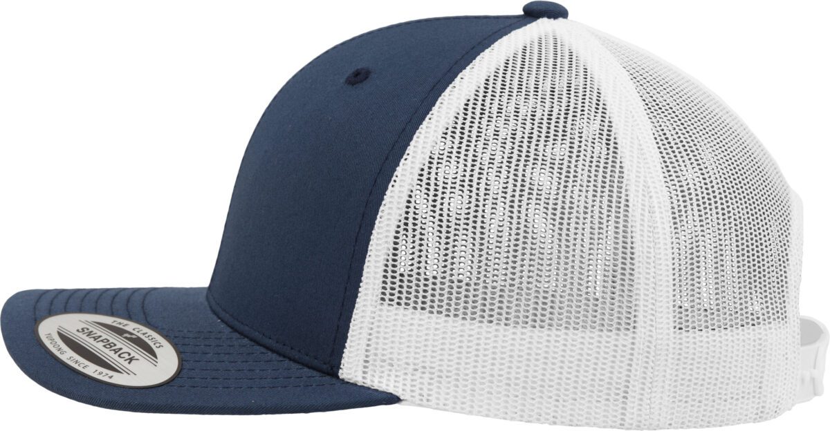 Casquette retro trucker bicolore - FL6606T – Image 51