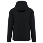Veste Softshell 3 couches à capuche avec manches amovibles unisexe - K422 – Image 3