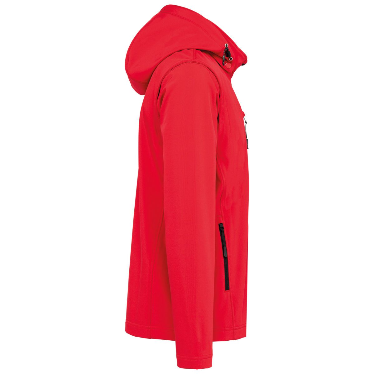 Veste Softshell 3 couches à capuche avec manches amovibles unisexe - K422 – Image 8