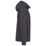Veste Softshell 3 couches à capuche avec manches amovibles unisexe - K422 – Image 10