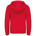 Sweat-shirt personnalisé capuche zippé enfant - K455 – Image 18