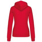 Sweat-shirt capuche contrastée femme - K465 – Image 39