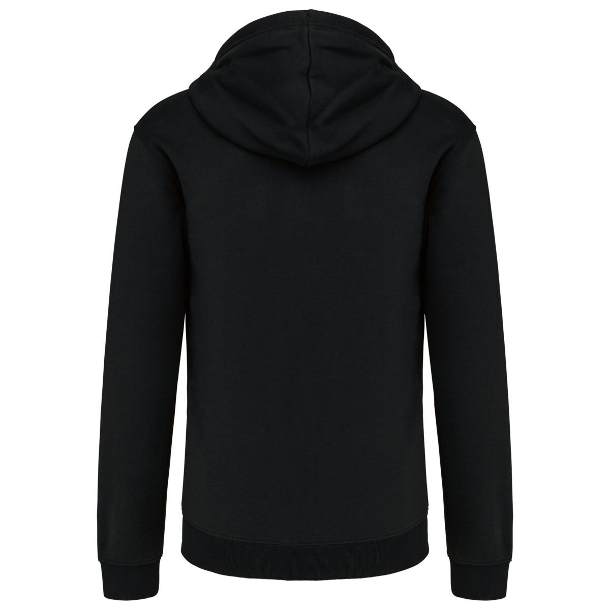 Sweat-shirt personnalisé zippé capuche contrastée - K466 – Image 24