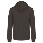 Sweat-shirt personnalisé zippé capuche contrastée - K466 – Image 28