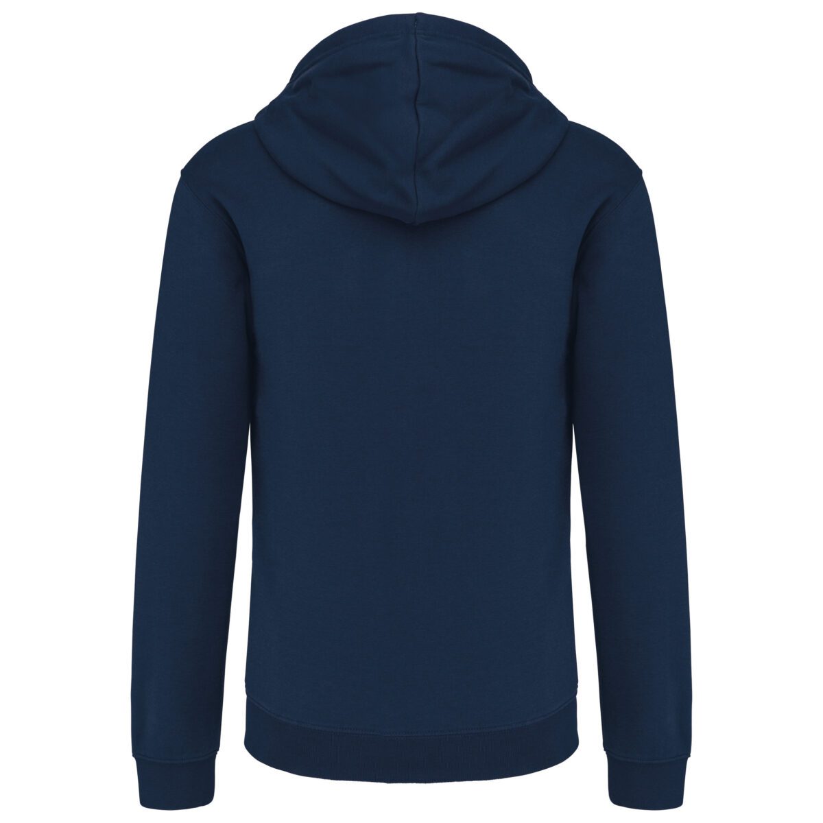 Sweat-shirt personnalisé zippé capuche contrastée - K466 – Image 34
