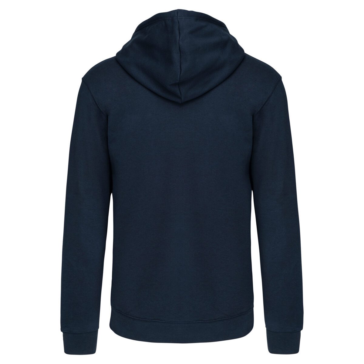 Sweat-shirt personnalisé zippé capuche contrastée - K466 – Image 36