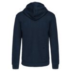 Sweat-shirt personnalisé zippé capuche contrastée - K466 – Image 36