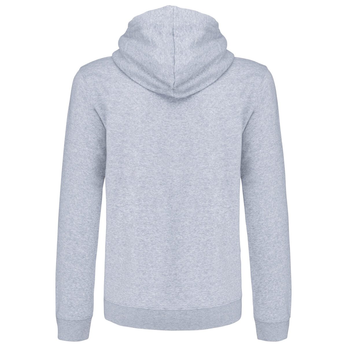 Sweat-shirt personnalisé zippé capuche contrastée - K466 – Image 38