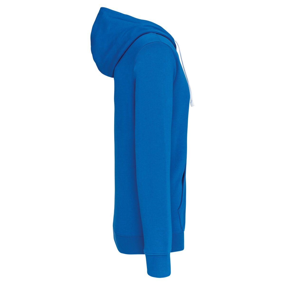 Sweat-shirt personnalisé zippé capuche contrastée - K466 – Image 33