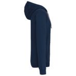 Sweat-shirt personnalisé zippé capuche contrastée - K466 – Image 35