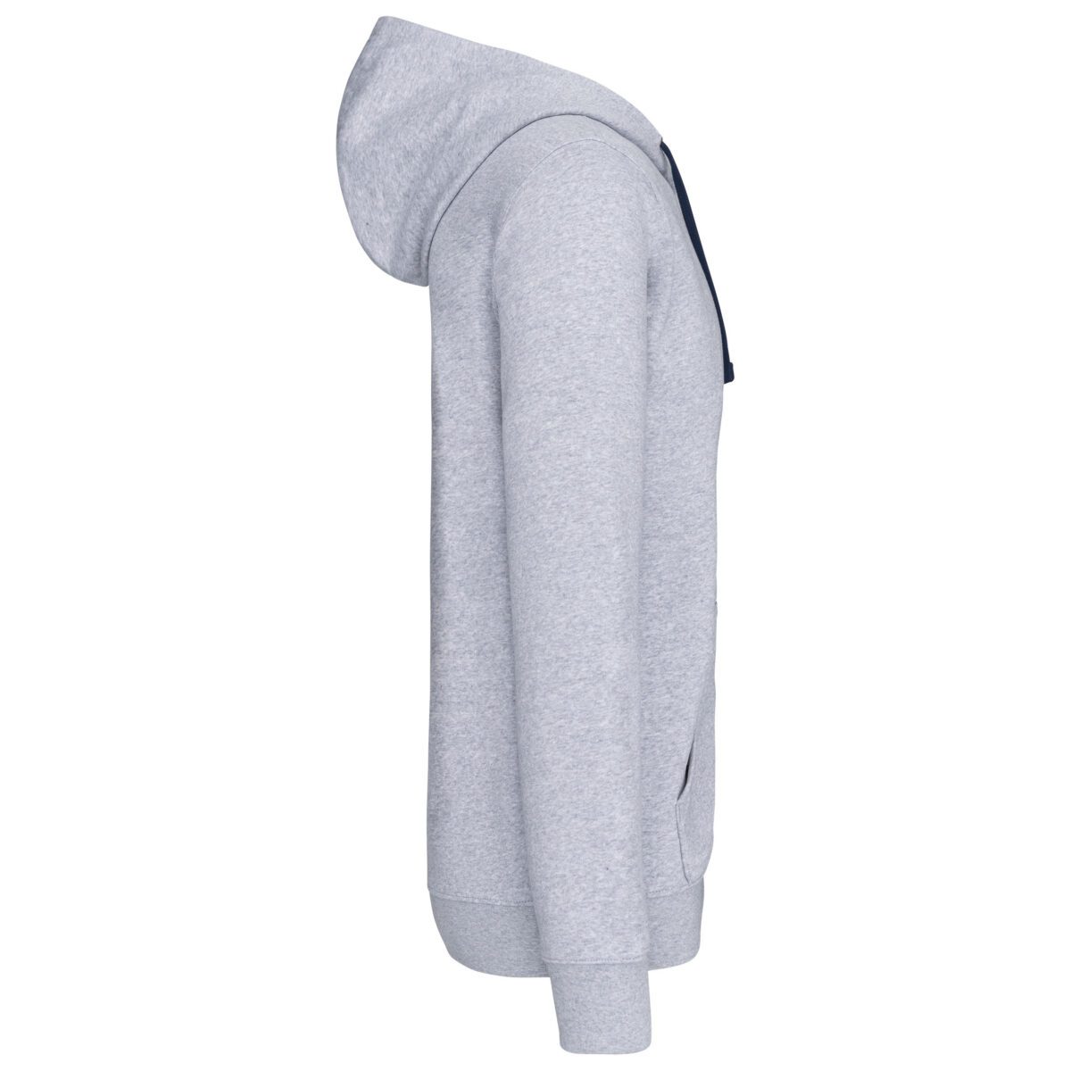 Sweat-shirt personnalisé zippé capuche contrastée - K466 – Image 39