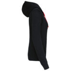 Sweat-shirt personnalisé zippé capuche contrastée femme - K467 – Image 16