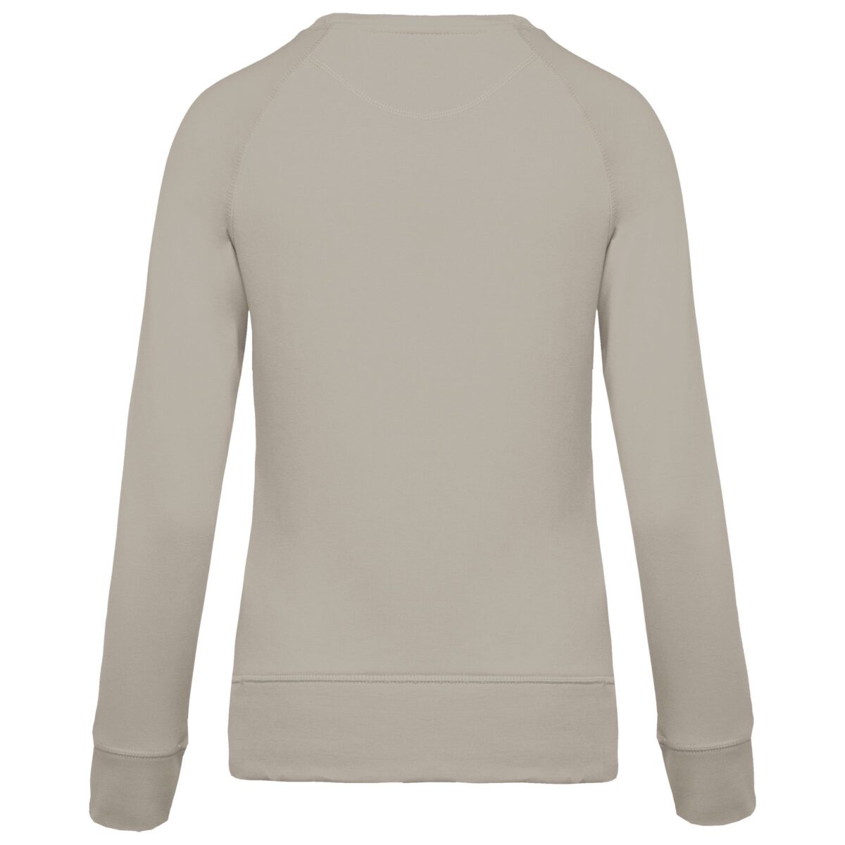 Sweat-shirt Bio col rond manches raglan femme - K481 – Image 21