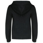 Sweat-shirt personnalisé contrasté zippé capuche enfant - K486 – Image 10