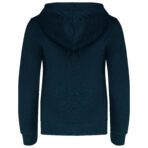 Sweat-shirt personnalisé contrasté zippé capuche enfant - K486 – Image 14