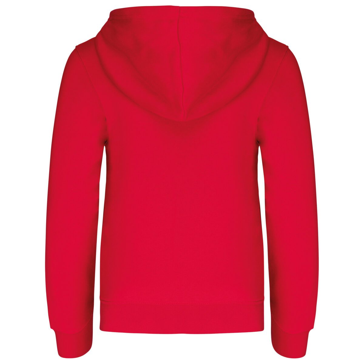 Sweat-shirt personnalisé contrasté zippé capuche enfant - K486 – Image 18