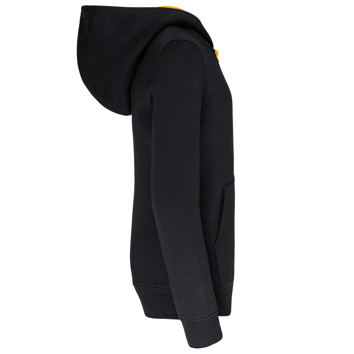 Sweat-shirt personnalisé contrasté zippé capuche enfant - K486 – Image 13
