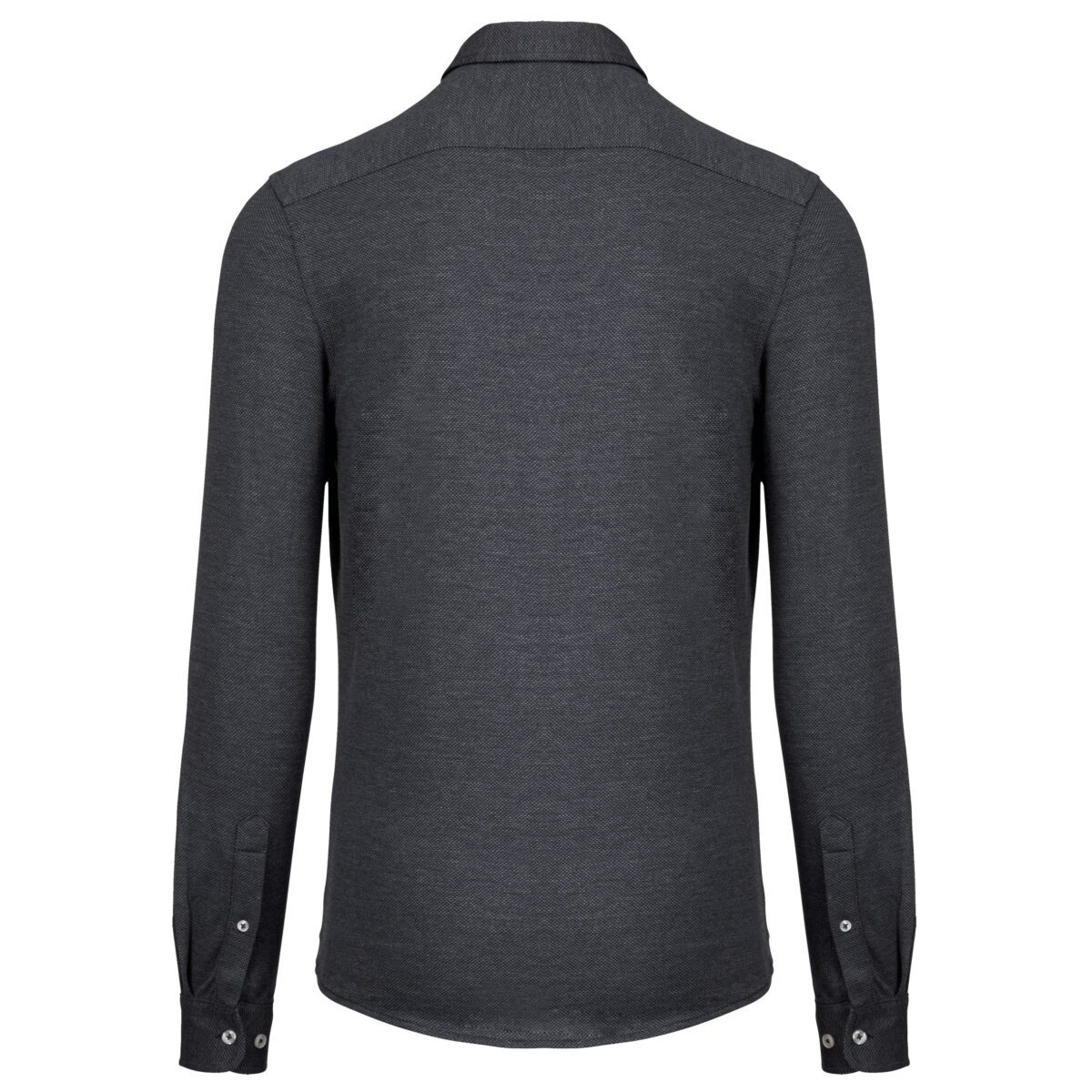 Chemise jacquard manches longues - K507 – Image 11