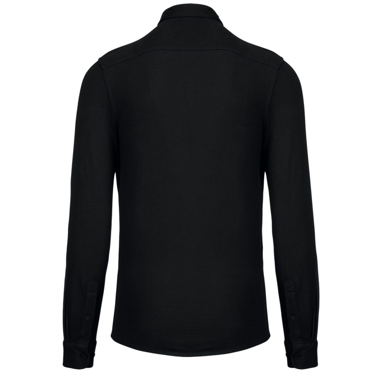 Chemise maille piquée manches longues - K508 – Image 8