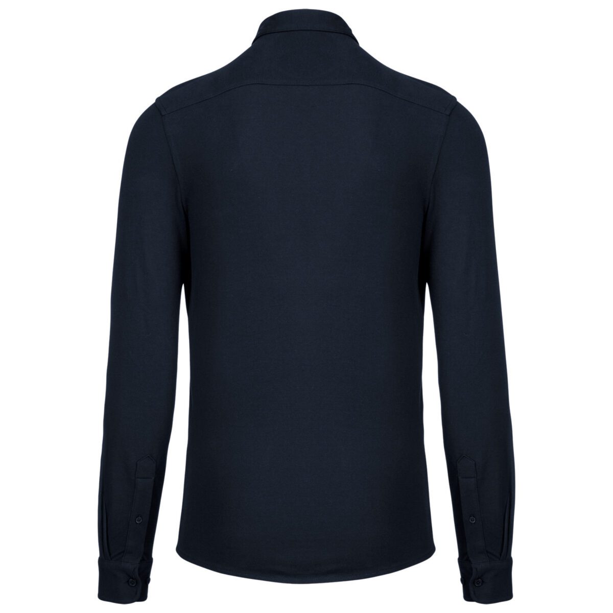 Chemise maille piquée manches longues - K508 – Image 10