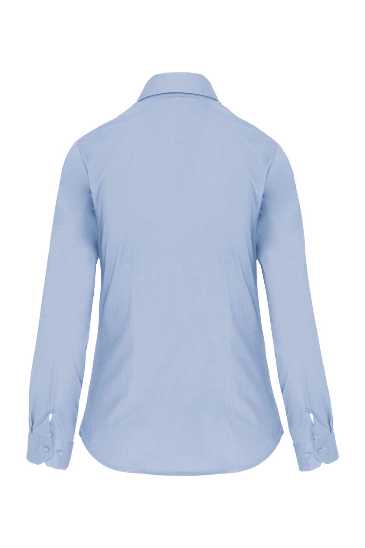 Chemise coton / élasthanne manches longues femme - K530 – Image 10